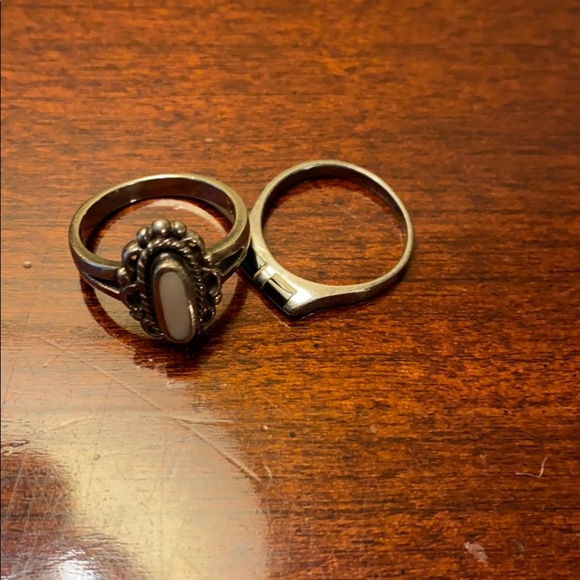 Jewelry - Sterling silver rings - size 6